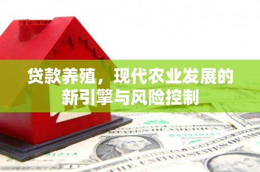 金秀贷款养殖，现代农业发展的新引擎与风险控制