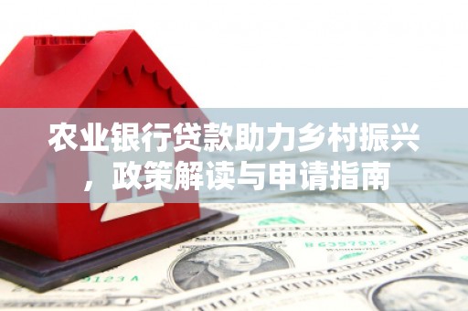 金秀农业银行贷款助力乡村振兴，政策解读与申请指南