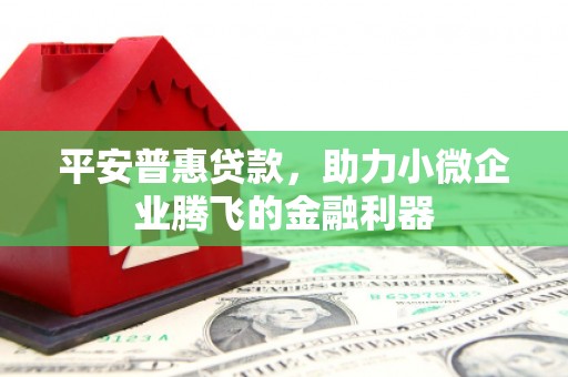 金秀平安普惠贷款，助力小微企业腾飞的金融利器