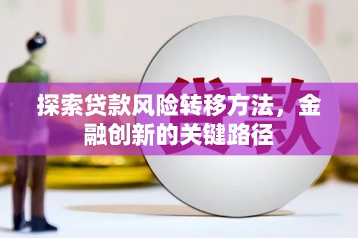 金秀探索贷款风险转移方法，金融创新的关键路径