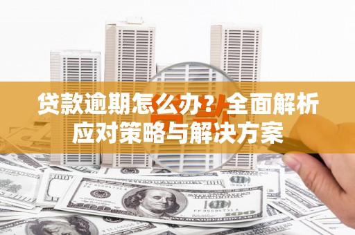 金秀贷款逾期怎么办？全面解析应对策略与解决方案