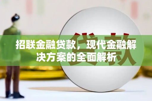 金秀招联金融贷款，现代金融解决方案的全面解析