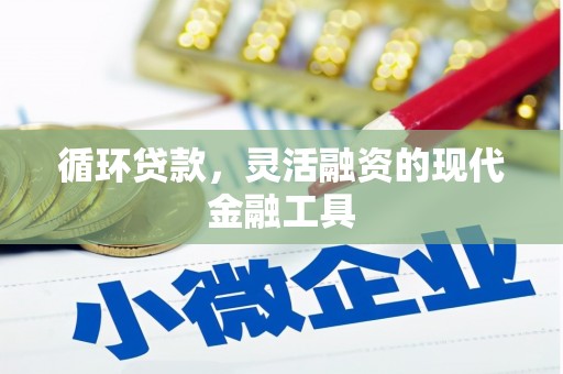 金秀循环贷款，灵活融资的现代金融工具