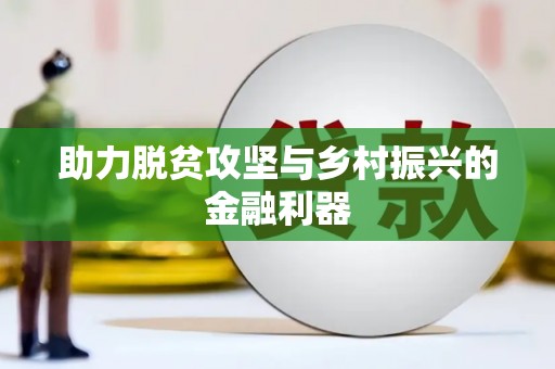 金秀助力脱贫攻坚与乡村振兴的金融利器