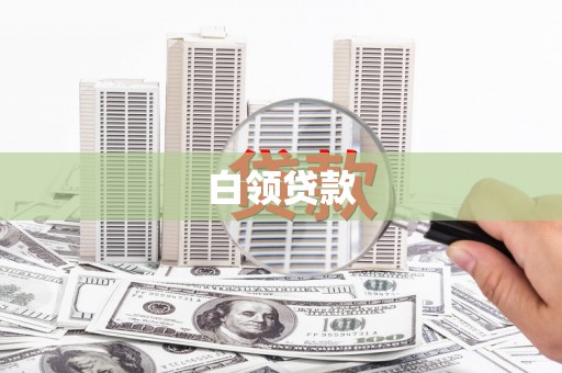 金秀白领贷款