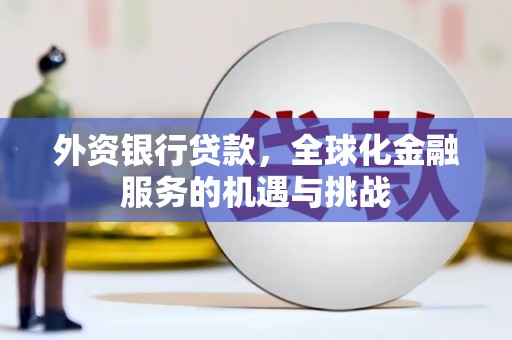 金秀外资银行贷款，全球化金融服务的机遇与挑战